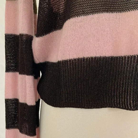 RAG & BONE Annika Cashmere-blend Sweater, Stripe, S - Picture 7 of 11